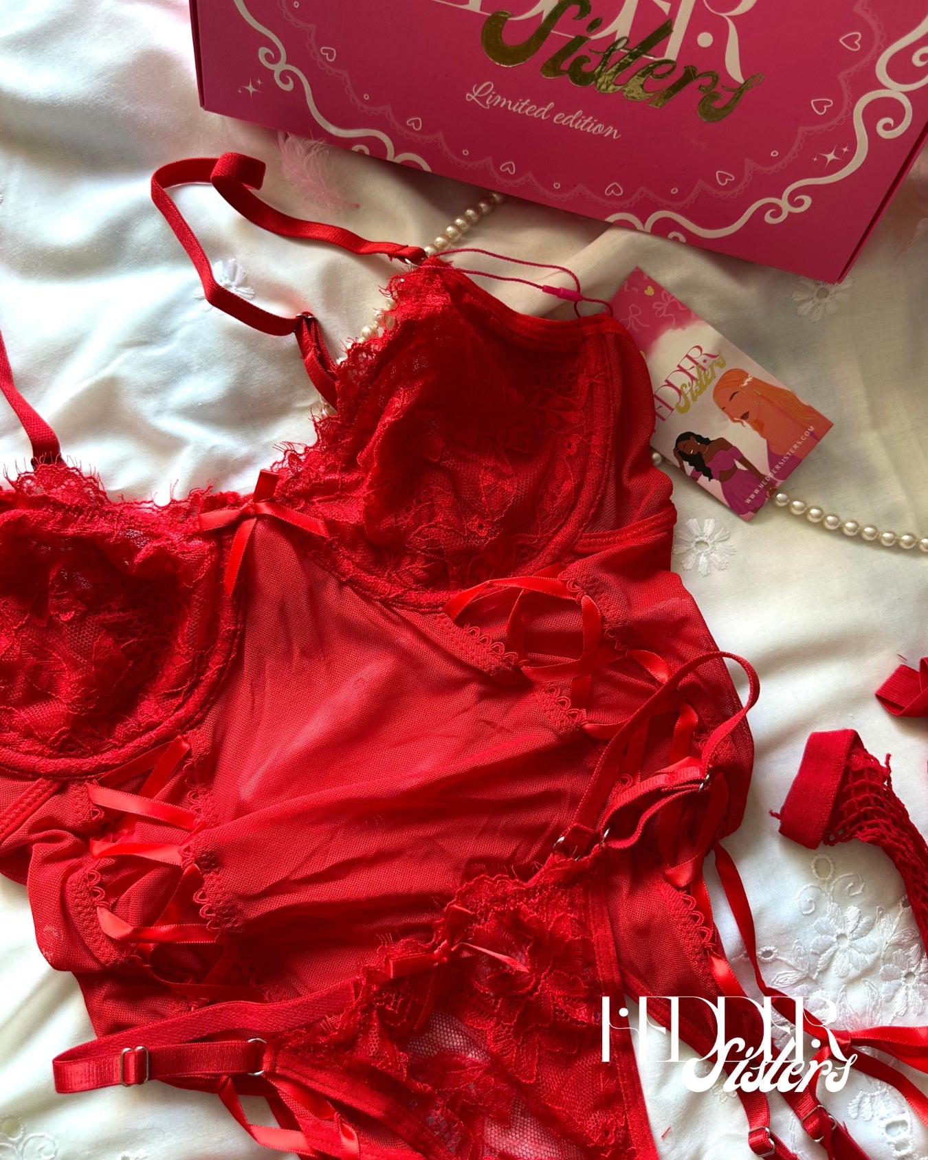 The Wild For You Set — komplet bielizny, widok z tyłu | Hedder Sisters